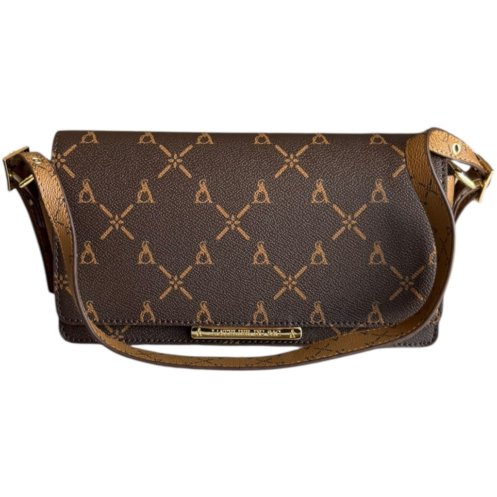 Borsa L'Atelier du sac Flap Bag a spalla Amina Monogram