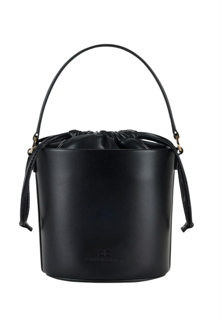 Borsa Elisabetta Franchi  BS92A61E2 a secchiello small con dettaglio logo