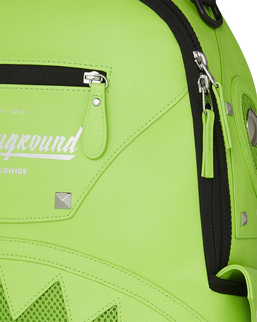 ZAINO SPRAYGROUND 8310 GREEN MEANIE BACKPACK