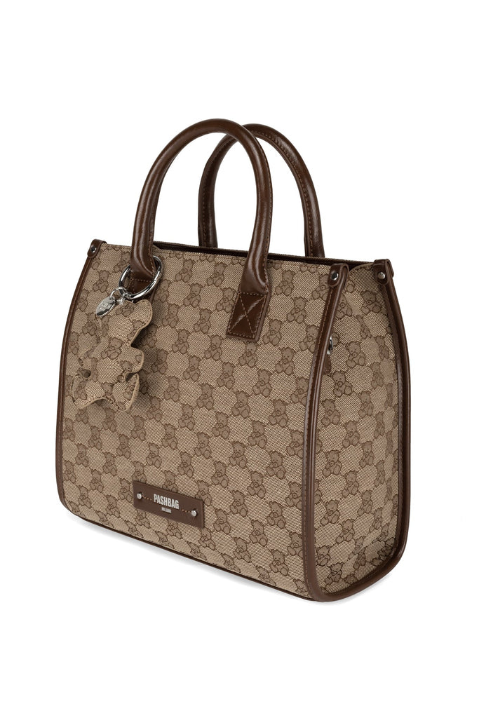 Borsa Pash Bag Eliza Art18374 Tote orsetti brown