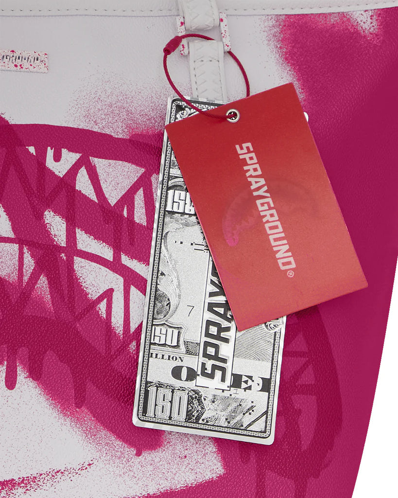 Borsa Sprayground Shopper PINK VANDAL TOTE