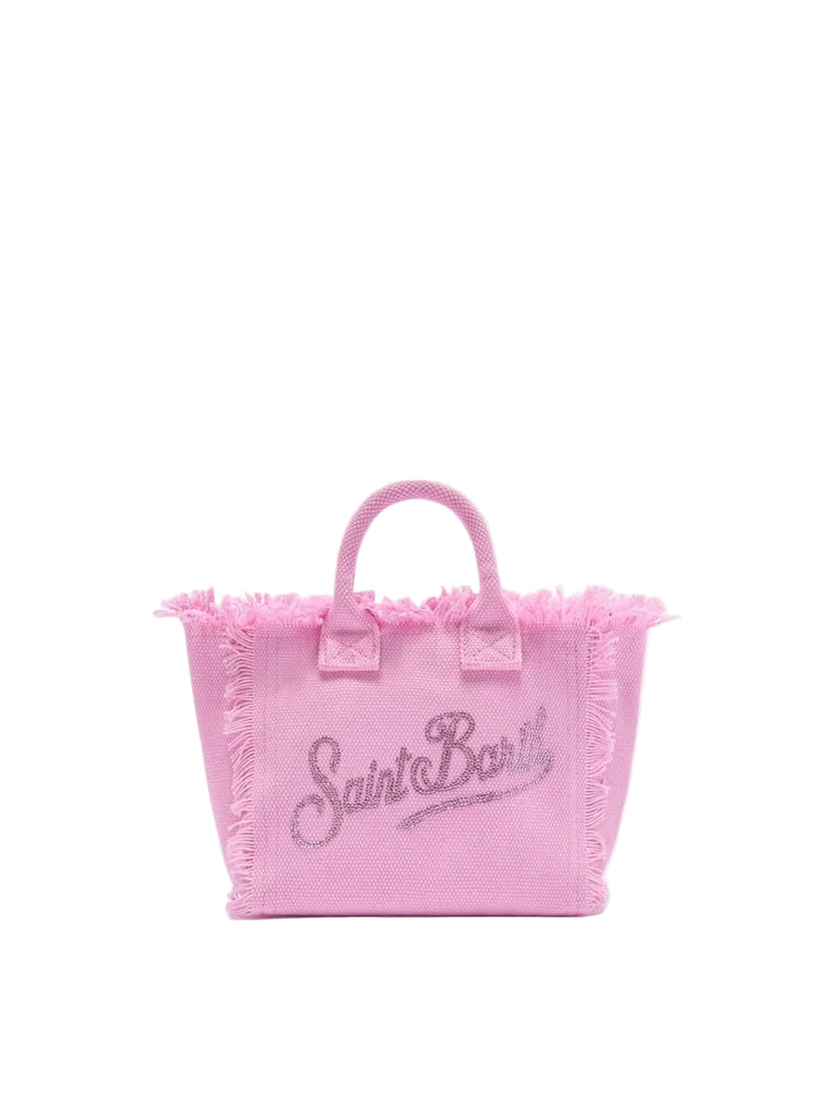 Borsa Saint Barth Vanity Mini Rosa Con Strass VAMI001 00403L