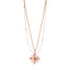 Collana Sodini Doppia Con Pendente E Filo Di Perle Manly