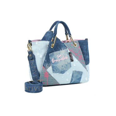 Borsa Braccialini Amy jeans B18821 medium