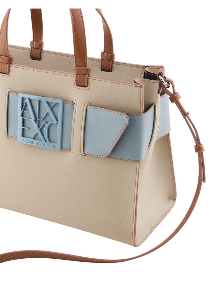Borsa Armani Exchange art 942689 0A874 Tote Bag Big con tracolla