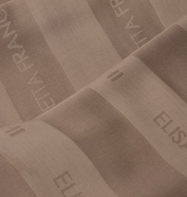 Foulard  Elisabetta Franchi SC15F61E2  in viscosa e modal con righe jacquard