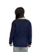 Cardigan donna trecce con patch ricamata
