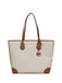 Borsa Michael Kors 35S6GVOT3B  Eva Monogram Canvas Tote
Bag