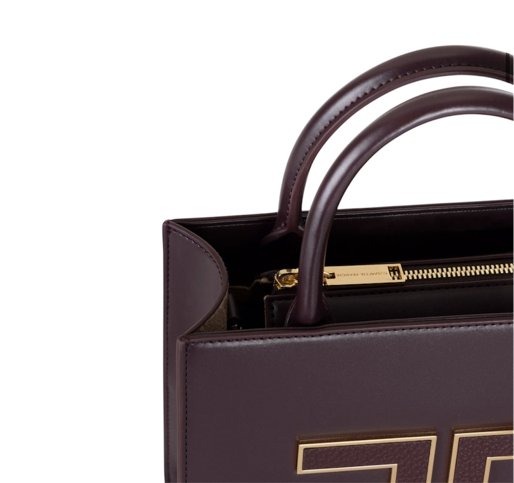 Borsa Elisabetta Franchi BS33A56E2 Tote piccola con logo