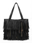 Borsa L’ Atelier du Sac 20641 shopper con frange Katlyn Med. La Premiere