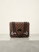 BORSA SPRAYGROUND 9310 SHARKS IN PARIS WTF BUBBLE BROWN CHECK HANDBAG