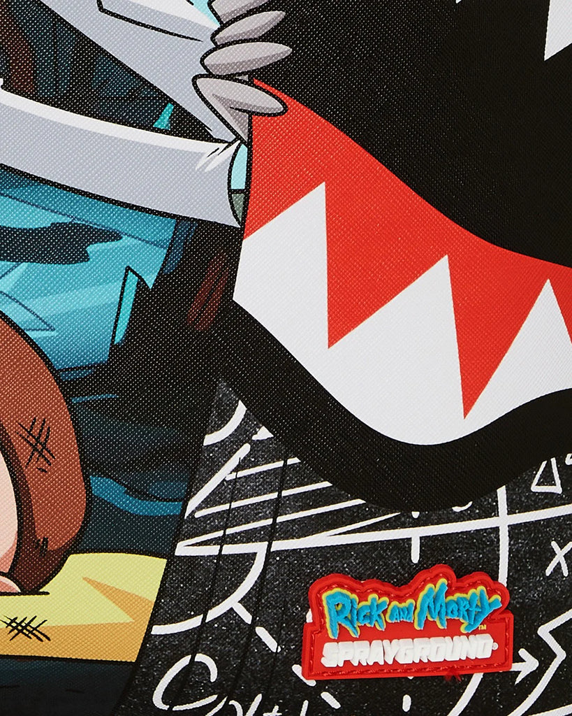 ZAINO SPRAYGROUND ART6961 RICK AND MORTY REVEAL BACKPACK