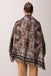 Foulard Elisabetta Franchi FO24L61E2 In Twill Di Seta con Stampa Alligatore