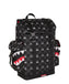ZAINO SPRAYGROUND  8909 GRAY PEEKING CHARACTER CHECK MONTE CARLO