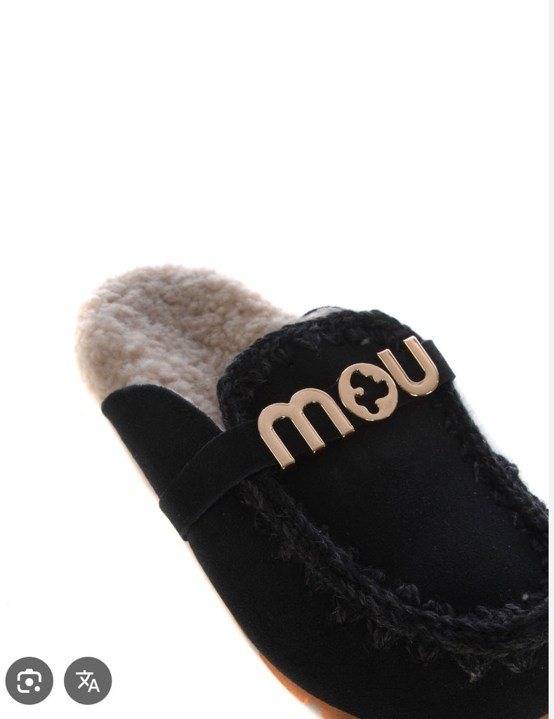 Scarpe MOU  winter bio slide MU.FW.431000A BLACK