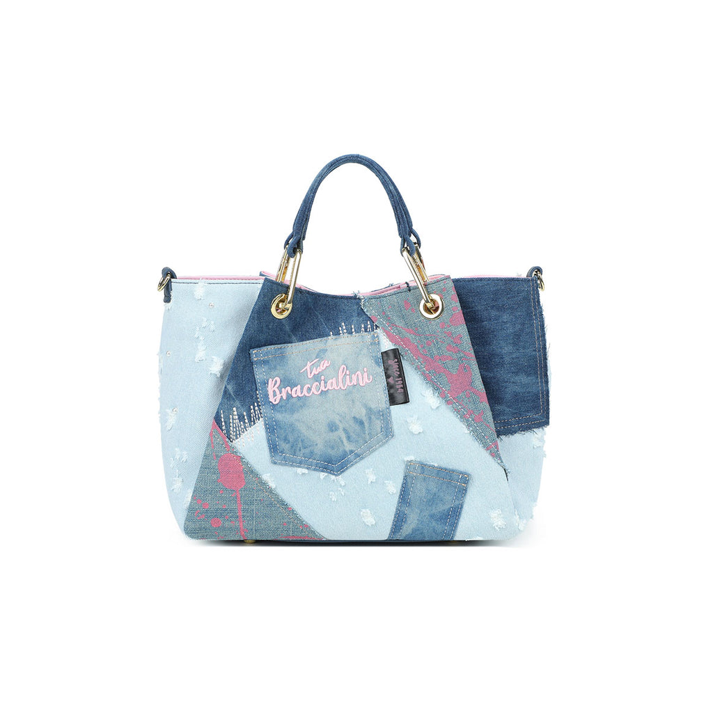 Borsa Braccialini Amy jeans B18821 medium