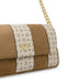 Borsa Pollini SC4639 A Spalla Interplay In Fabric Suede Ed Heritage Pvc Taupe/avorio