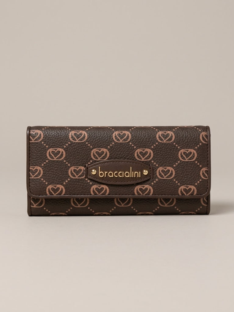 Portafoglio Braccialini Monogram B19391 Brown