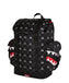 ZAINO SPRAYGROUND  8909 GRAY PEEKING CHARACTER CHECK MONTE CARLO