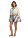 Borsa Saint Barth Essential Bag stripes panna e marrone EBAGN007 09185L