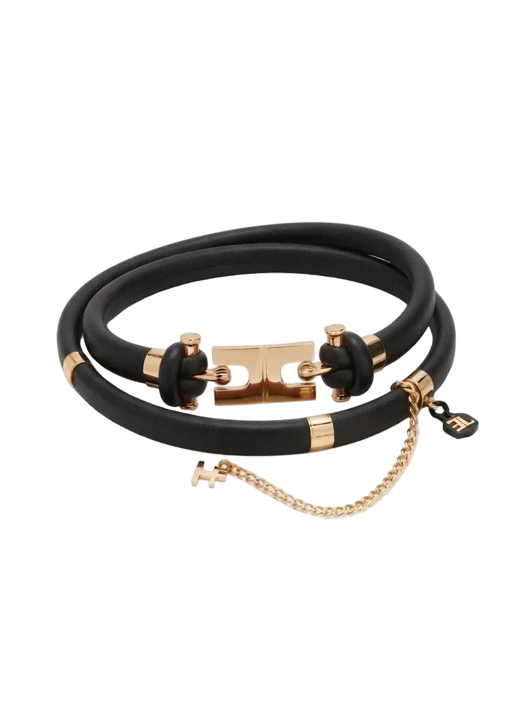 Cintura Elisabetta Franchi CT44S66E2 con nodo e logo