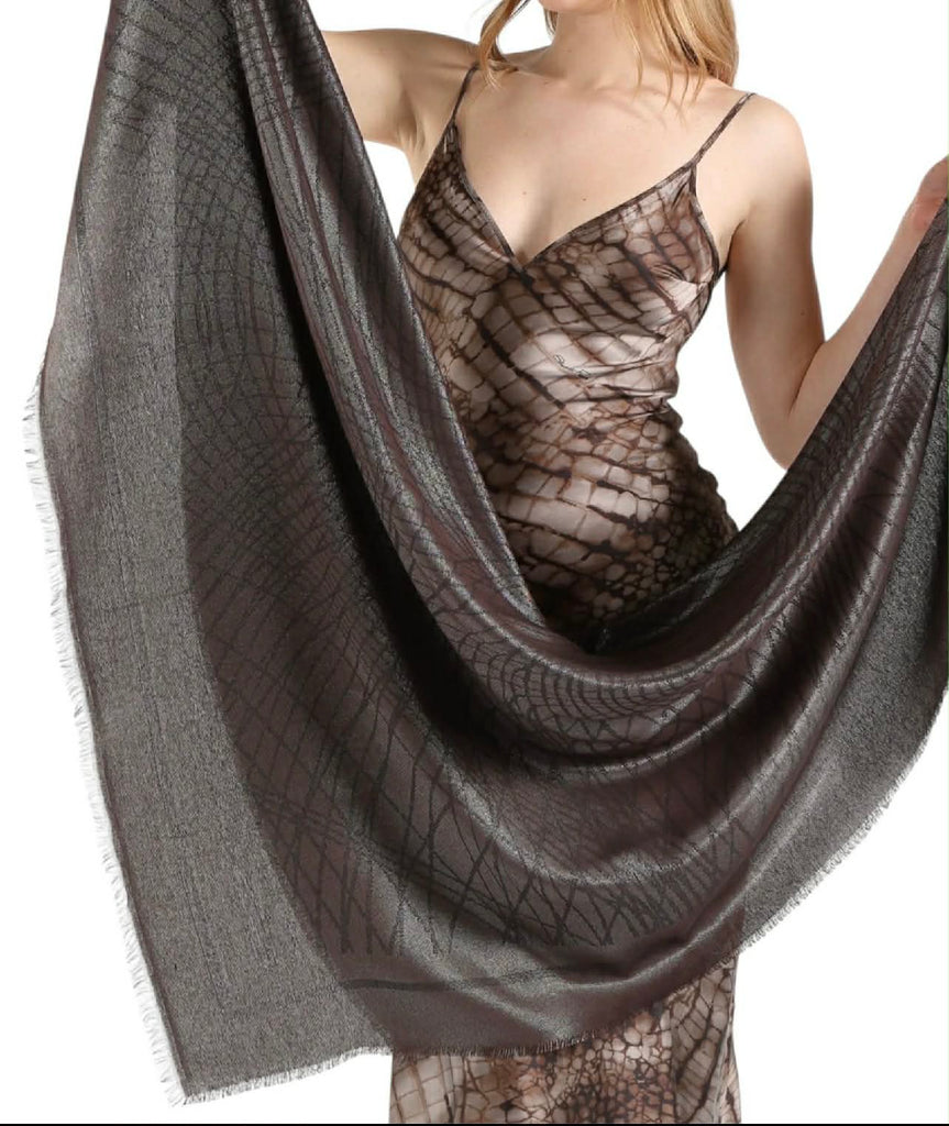Foulard Elisabetta Franchi SC13F62E2 con lurex