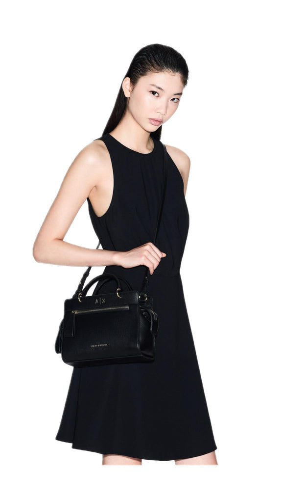 Borsa Armani Exchange XW001554 AF17117 Tote Medium Nera