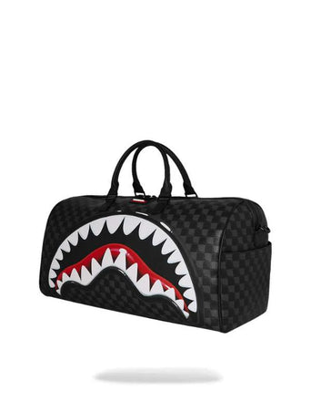 BORSONE SPRAYGROUND 8944 SHARKS IN PARIS BALLOON BLACK DUFFLE