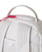 Zaino Sprayground bianco pink vandal backpack 910B7431