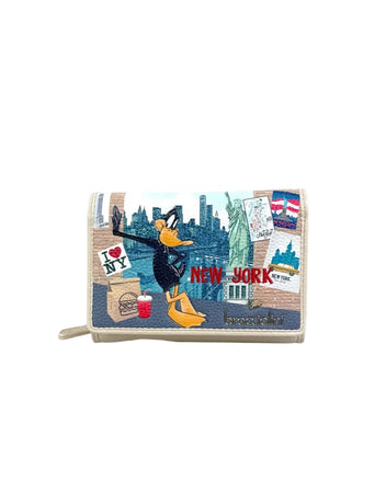 Portafogli Braccailini Duffy In New York Cartoline LT260