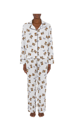 Pigiama Moschino Underwear V6A7806 fantasia Orsetti Teddy