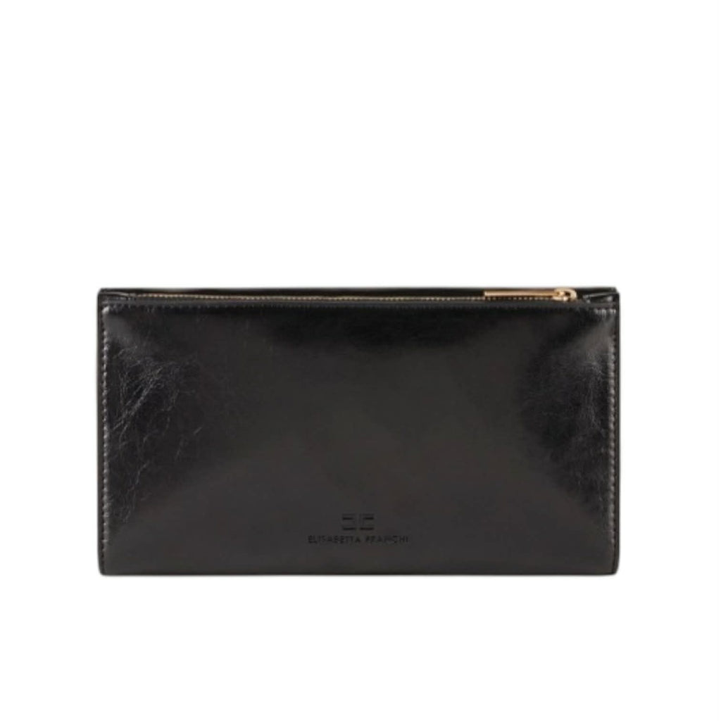 Portafoglio Pochette Elisabetta Franchi PF65A61E2 con dettagli logo