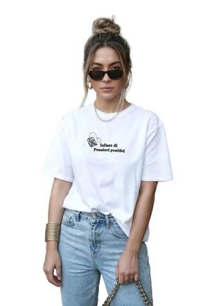 T-Shirt Agape Infuso Di Pensieri Positivi
