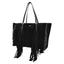 Borsa Tosca blu TF261B223 Shopping Kate in suede con frange
