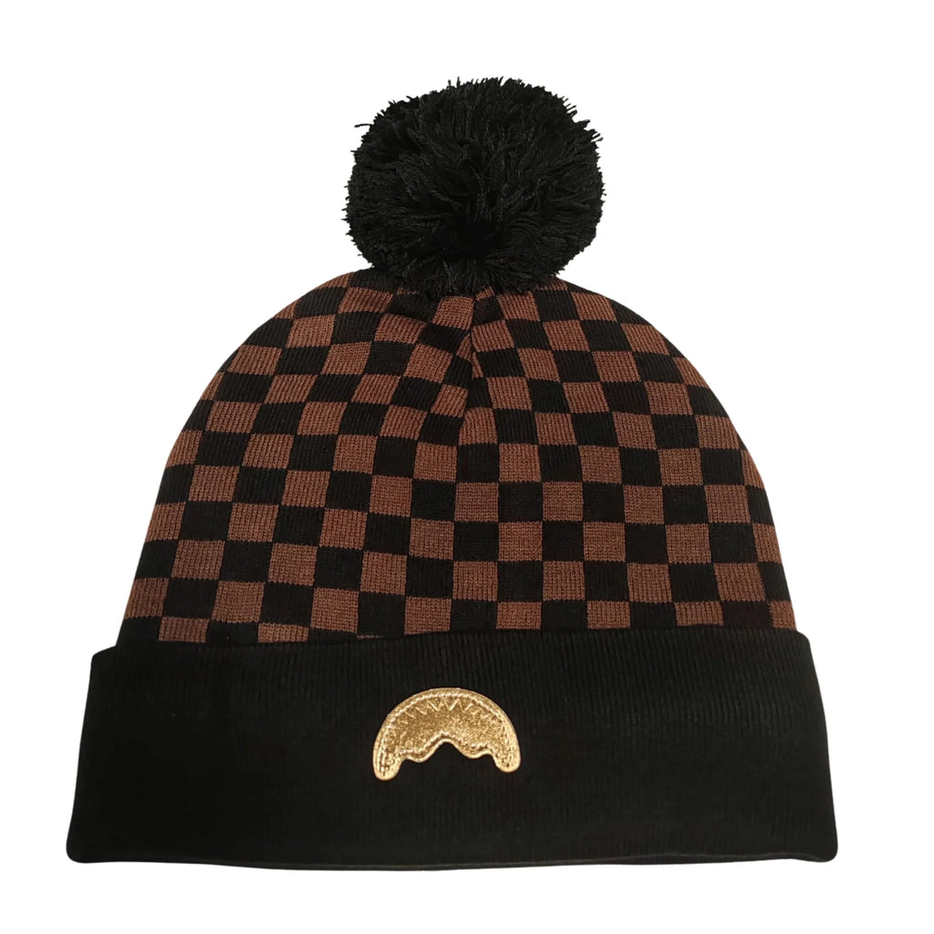 CAPPELLO SPRAYGROUND 425 SIP PUFF BEANIE PONPON