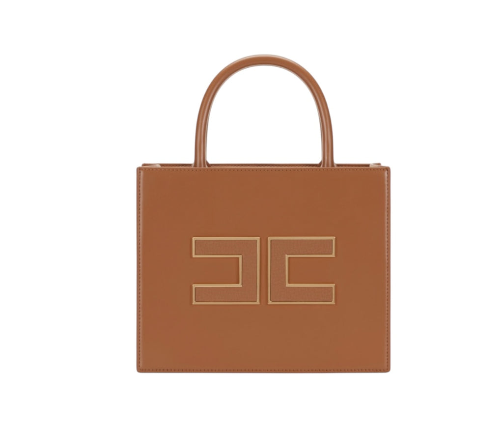 Borsa Elisabetta Franchi BS33A56E2 Tote piccola con logo