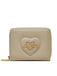 Portafoglio Love Moschino JC5733 Medium zip around saffiano avorio