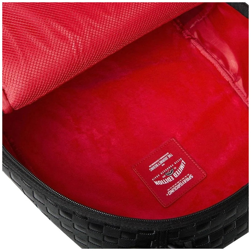 ZAINO SPRAYGROUND 8876 RAISED CHECK BACKPACK