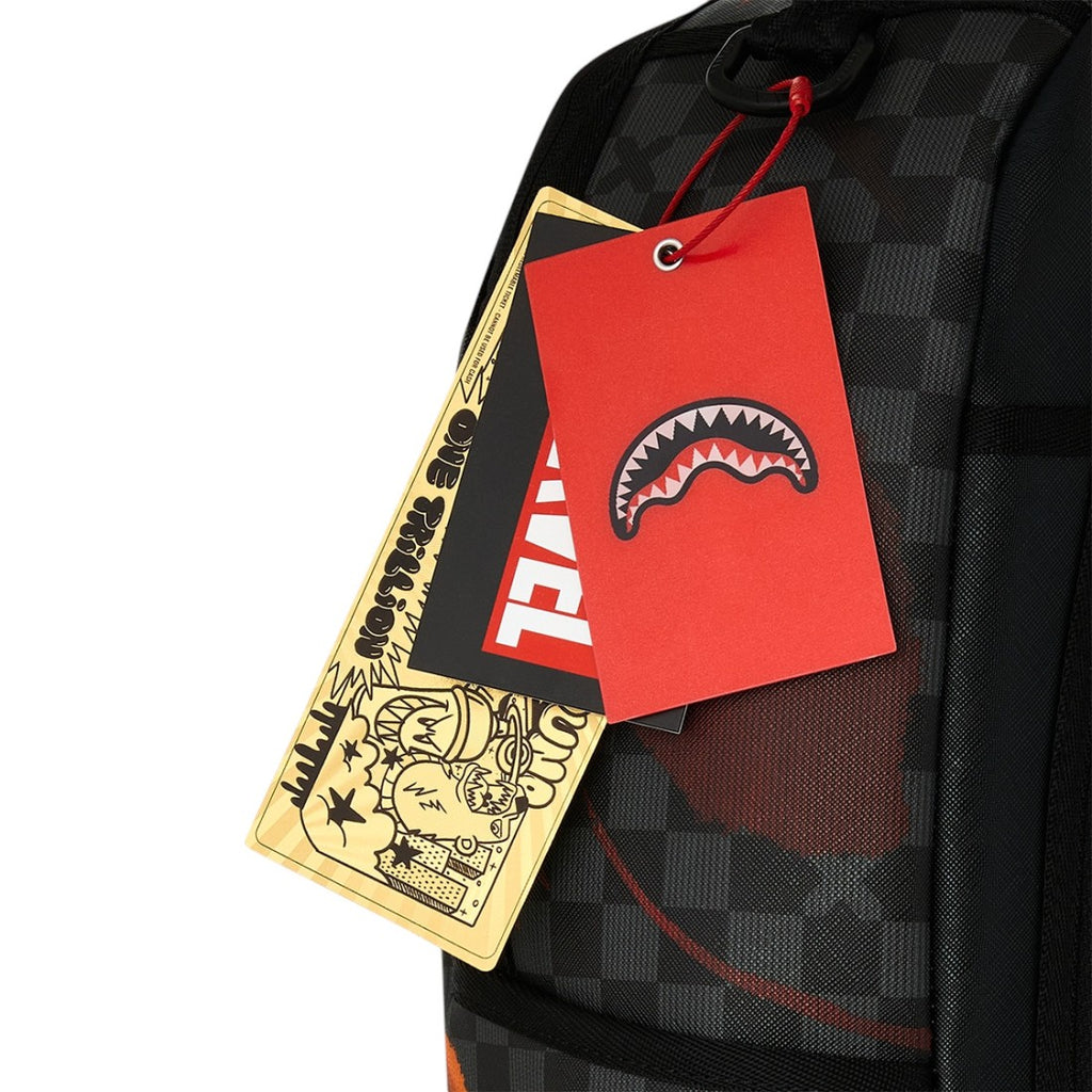 ZAINO SPRAYGROUND 8880 MARVEL WOLVERINE SHARKMOUTH TEAR UP BACKPACK