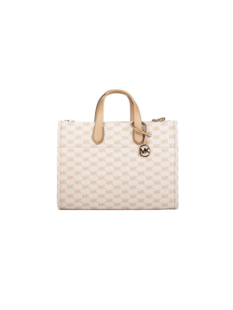 Borsa Michael Kors 38S5S3GT3J tote Gigi grande con logo jacquard