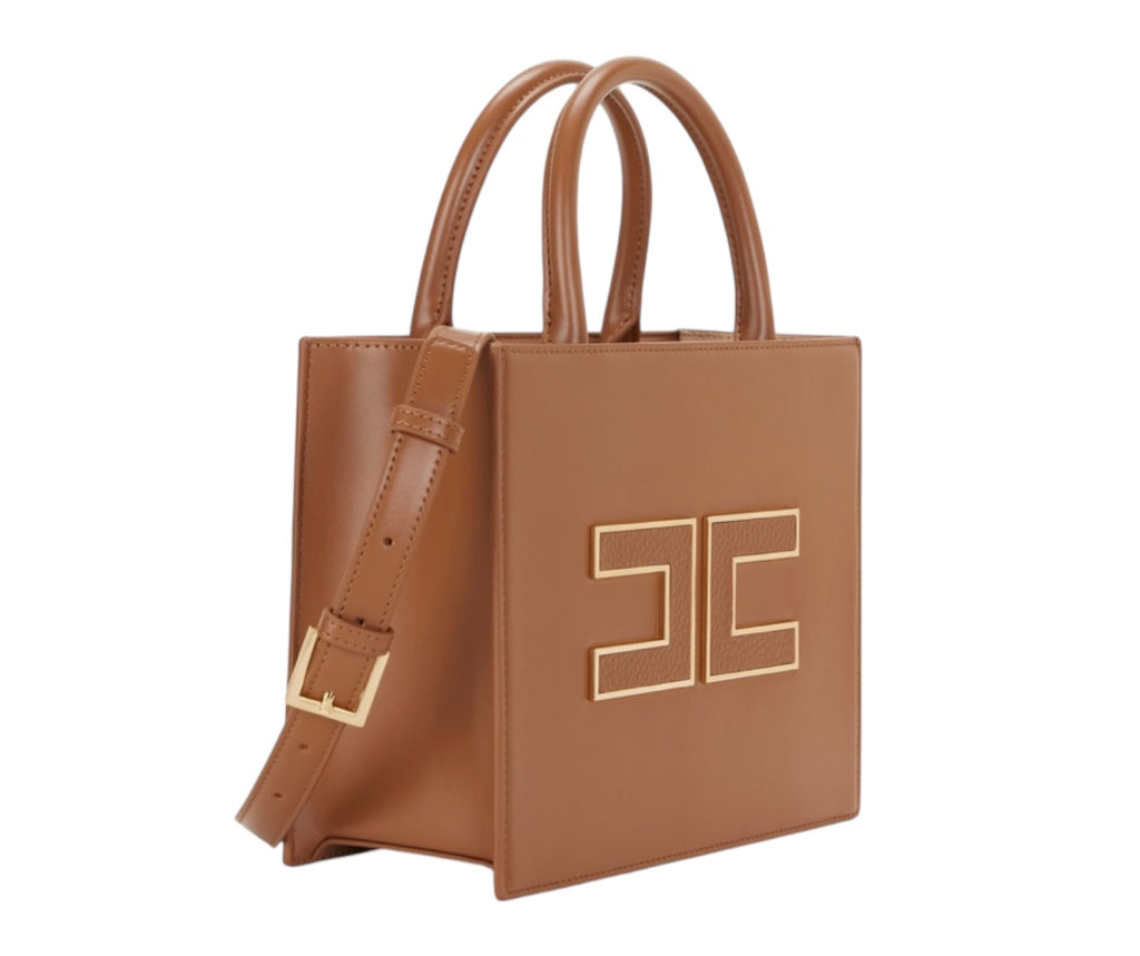 Borsa Elisabetta Franchi BS33A56E2 Tote piccola con logo