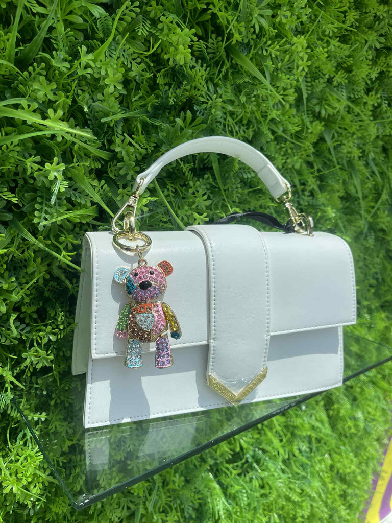 Borsa Pash Bag Mini Bag Kayla ciondolo orsetto