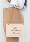 Borsa Love Moschino JC4117 Flap bag Cipria