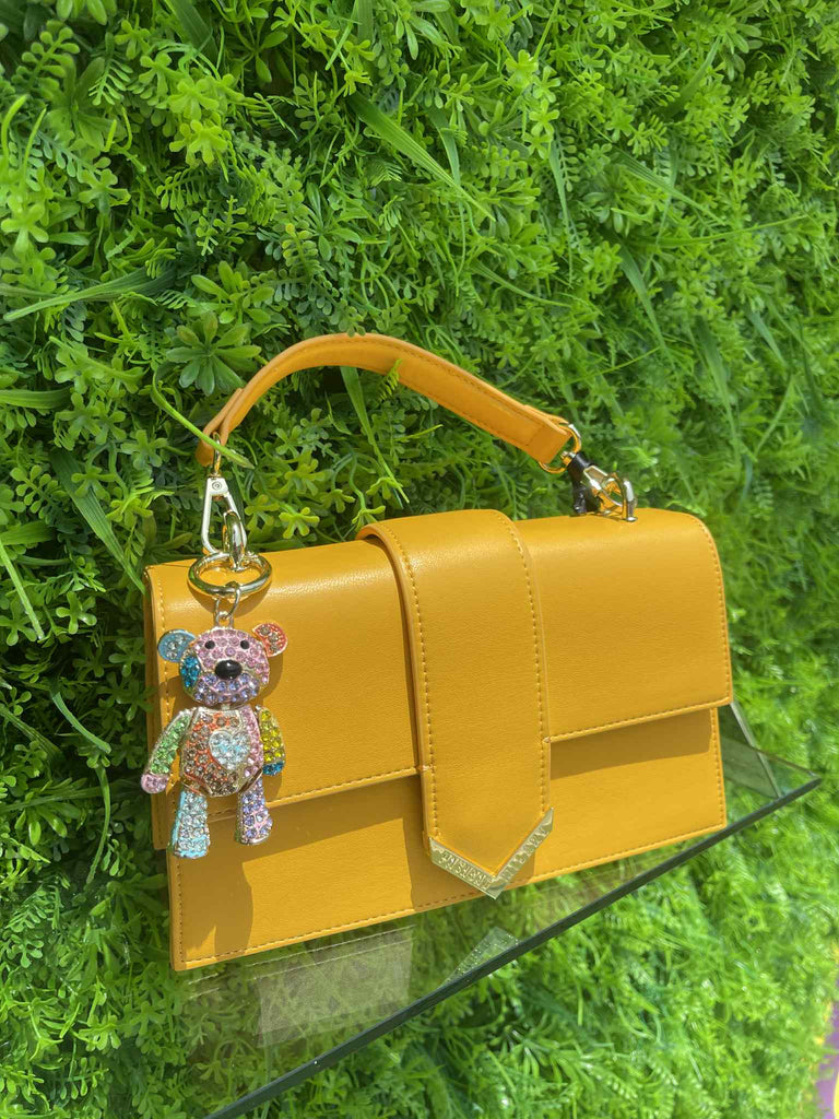 Borsa Pash Bag Mini Bag Kayla ciondolo orsetto