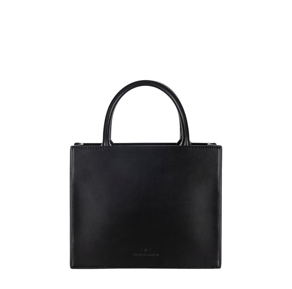 Borsa Elisabetta Franchi BS06A46E2 a mano piccola con logo Nero
