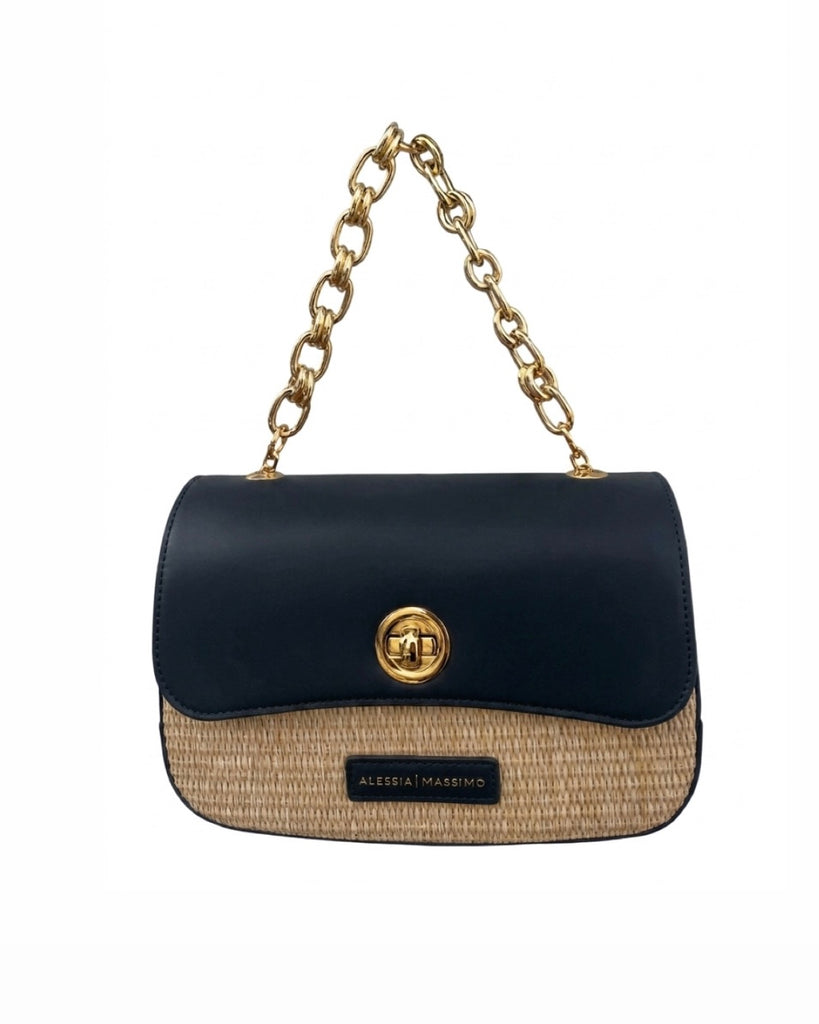 Borse Alessia & Massimo Flap Bag Chiusura Girello 1888