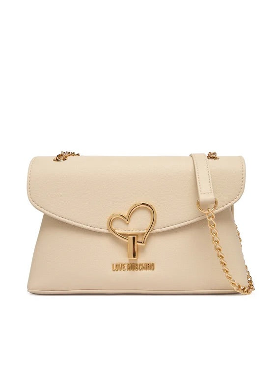 Borsa Love Moschino JC4138 flap bag chiusura cuore  in metallo heart turnlock