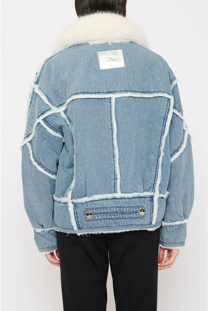 Giacca Santucci  in Jeans con Applicazioni 52CPT544