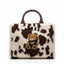 Borsa Pashbag 20172 Marge big shepherd Teddy cow ecofur