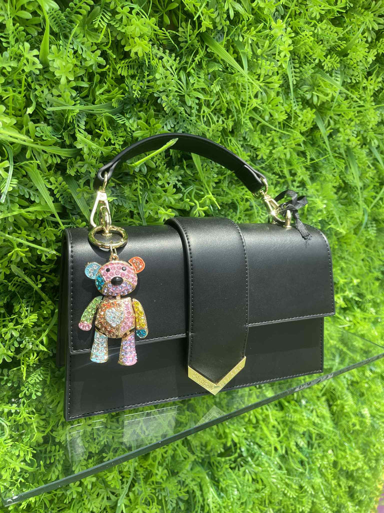 Borsa Pash Bag Mini Bag Kayla ciondolo orsetto